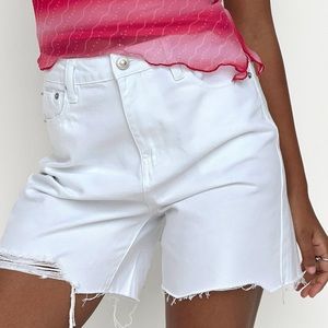 Princess Polly denim shorts